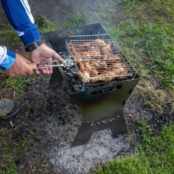 Решетка для барбекю Helios глубокая 56*31*24*5.5 см HS-RB AW202A