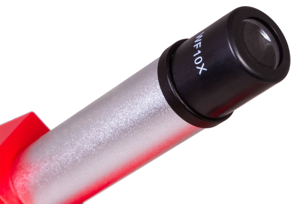 Микроскоп Bresser Junior Biolux SEL 40-1600x, красный