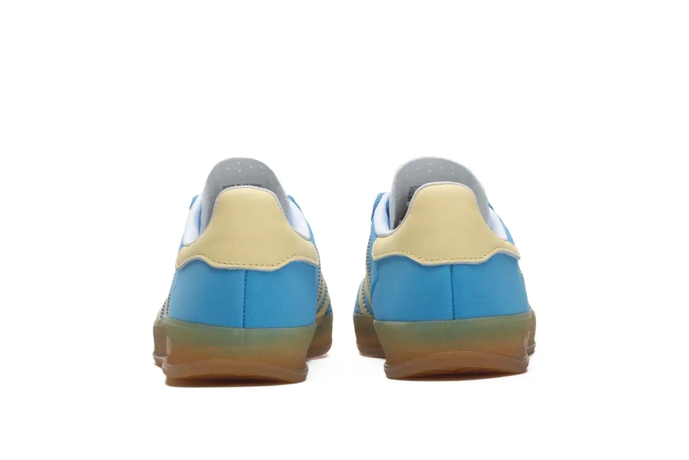 Adidas Gazelle Indoor W "Blue Burst Yellow"