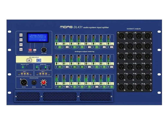 MIDAS DL431 - микрофонный сплиттер