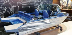 Катер-лодка алюминиевая NORTHSILVER 470 Fish