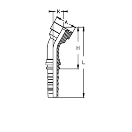 Фитинг DN 20 SFS CAT 3/4 41.3 (30) CS TIEFFE