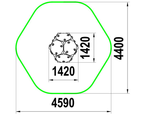 Фигура для лазания Сопка МФ-1.151