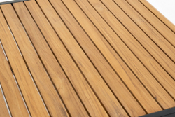 Комплект кофейных столов из алюминия MAYA темный графит