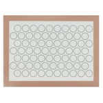 Коврик силиконовый для раскатки теста 40*30см Макарун SATOSHI