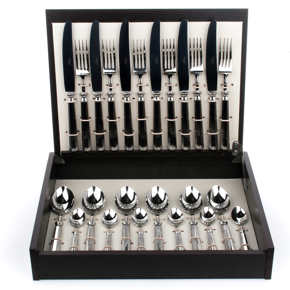 Набор столовых приборов на 6 персон 24 предмета Cutipol Piccadilly Bright в подарочной упаковке