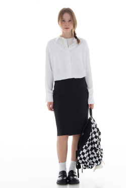 Юбка карандаш 1042оа-55, черный #70Ч011042оа-55