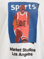 Мужская Футболка Illustrated Basketball