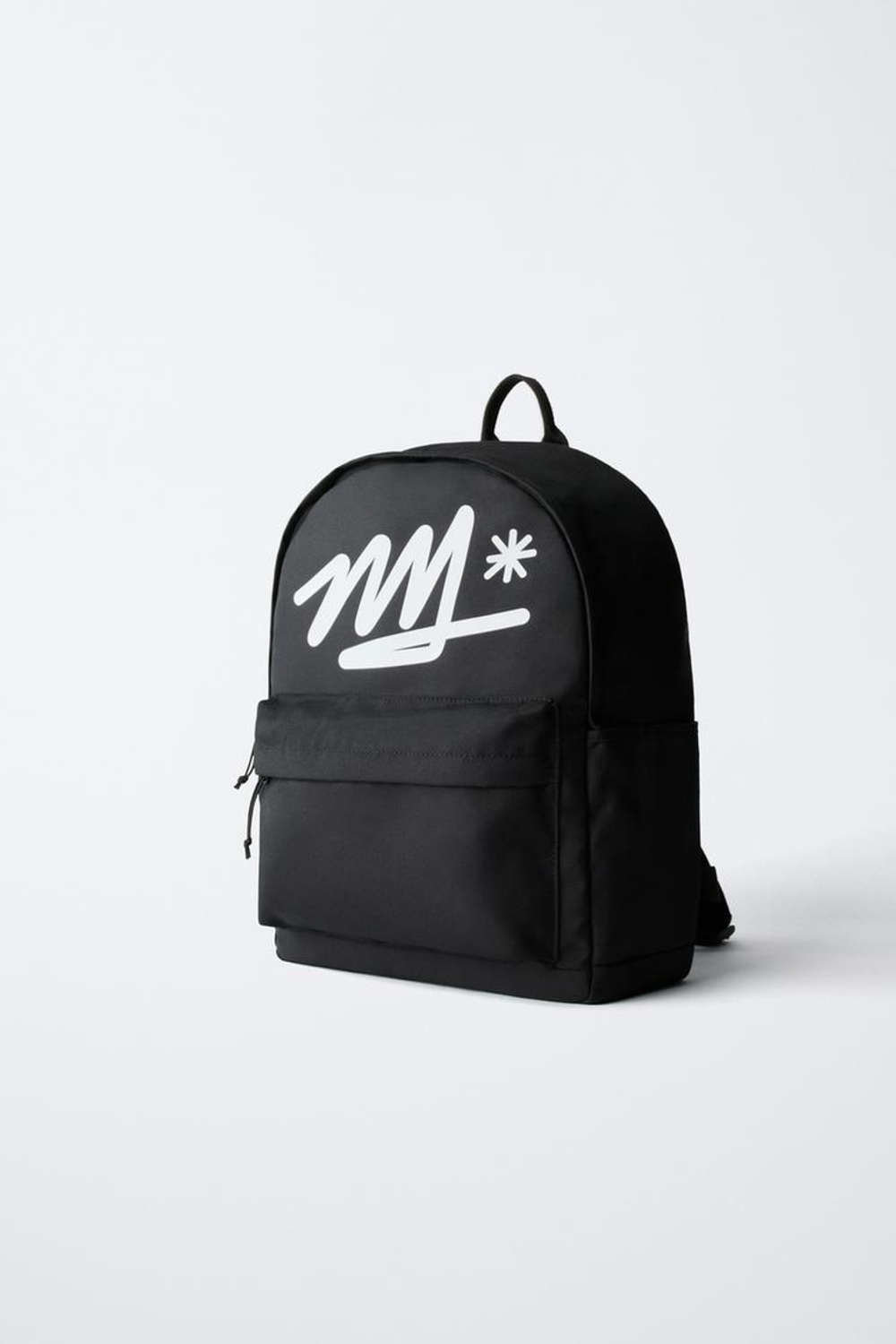 ZARA ПОВСЕДНЕВНЫЙ РЮКЗАК, ЧЕРНЫЙ