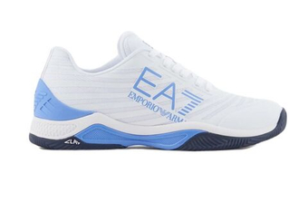 Мужские кроссовки теннисные EA7 Unisex Woven Sneaker Clay - белый
