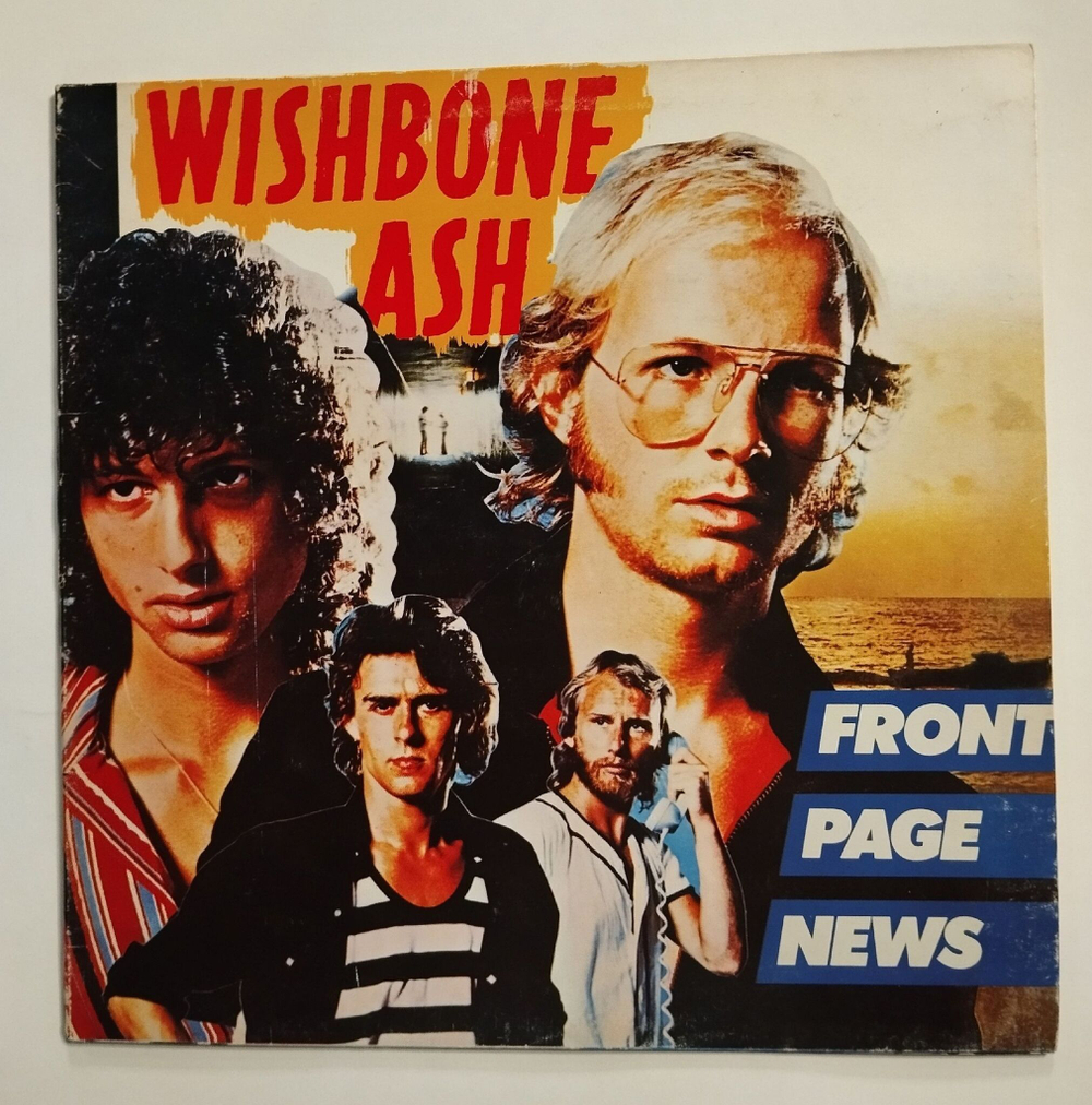 Винтажная виниловая пластинка LP Wishbone Ash Front Page News (Germany 1977)