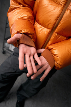 Куртка Nothomme Chasing The Light Down Jacket "Sunrise Orange"