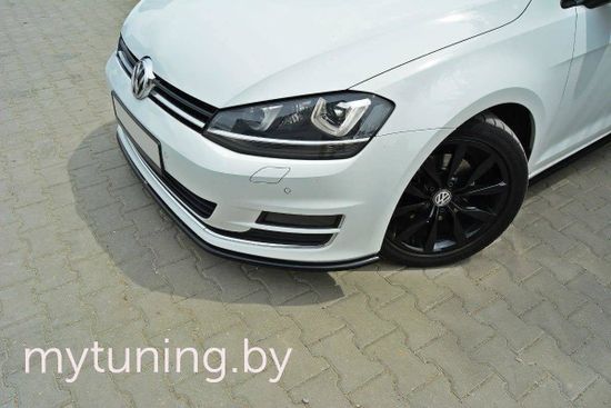 Сплиттер бампера переднего для VOLKSWAGEN Golf VII (13-...)