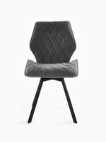Стул МАМАДОМА Рафаэль, Черный/Antracite Lux b28