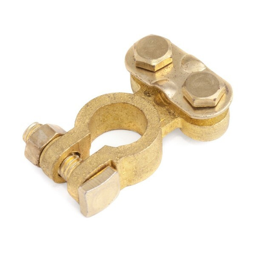 Клеммы аккумулятора /европейский стандарт/ латунь (AUTOPROFI)