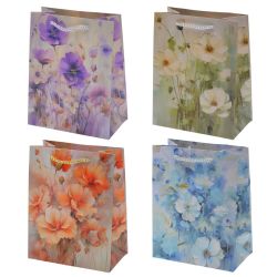 GAEM Пакет подарочный (бумага 210г/м2, блок 12шт), L18 W10 H23 см, 4в.