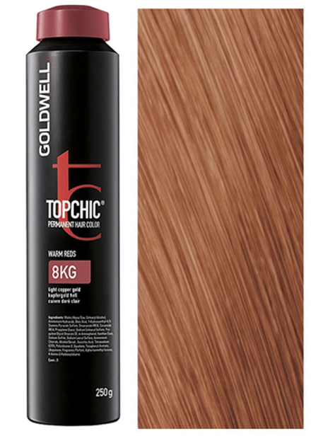 Goldwell Topchic 8KG Медно-золотистый блондин, 250 мл