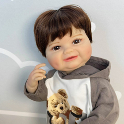 Кукла Реборн виниловая 55см в пакете (FA-564)