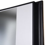 Стальная дверь "Loft" с зеркалом (адаптивная замковая часть).