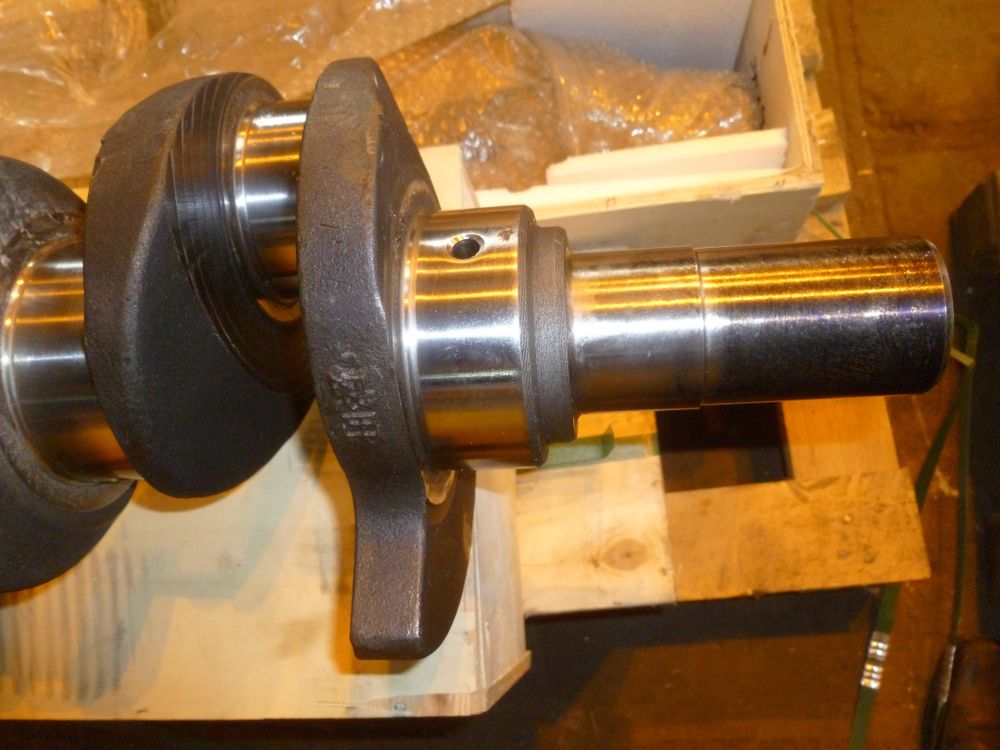 Вал коленчатый (ход поршня=125 мм.) Ricardo R6105ZDS1; TDK 84 ,100 6LT/Crankshaft Assy