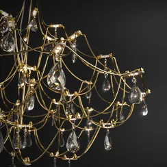 90400 LED / подвесной светильник / латунь