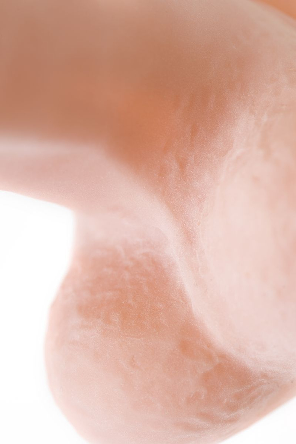 Телесный фаллоимитатор-реалистик Minc - 21 см. (Цвет: телесный)