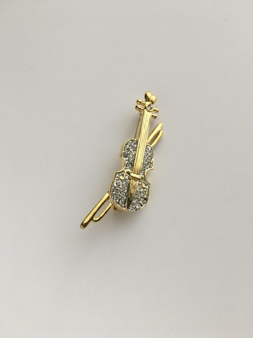 Брошь Скрипка