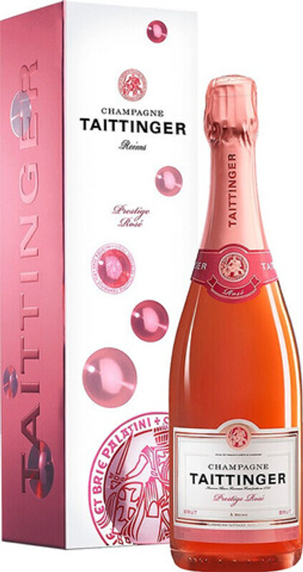Шампанское Taittinger Prestige Rose Brut gift box, 0,75 л.