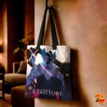 Сумка шоппер с принтом Genshin Impact