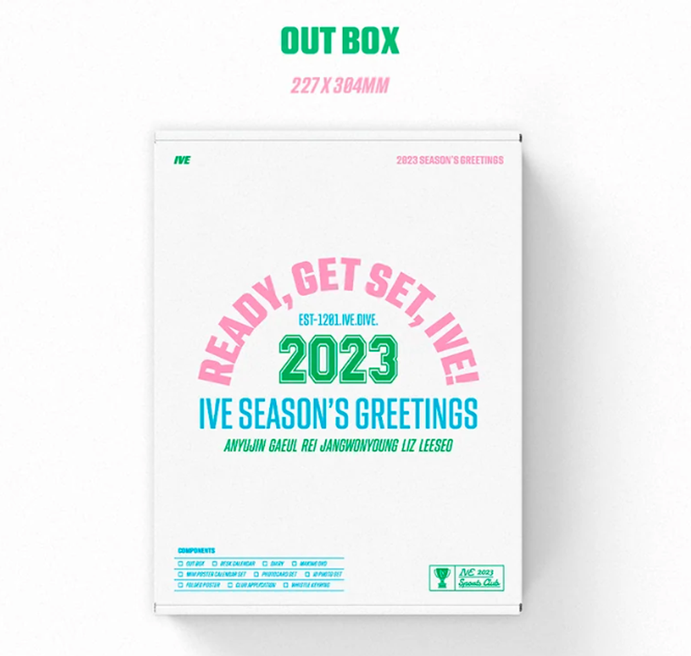 IVE - 2023 Season's Greetings READY, GET SET, IVE!