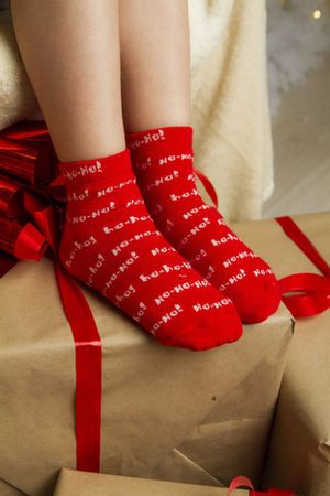 Детские носки стандарт Рождество