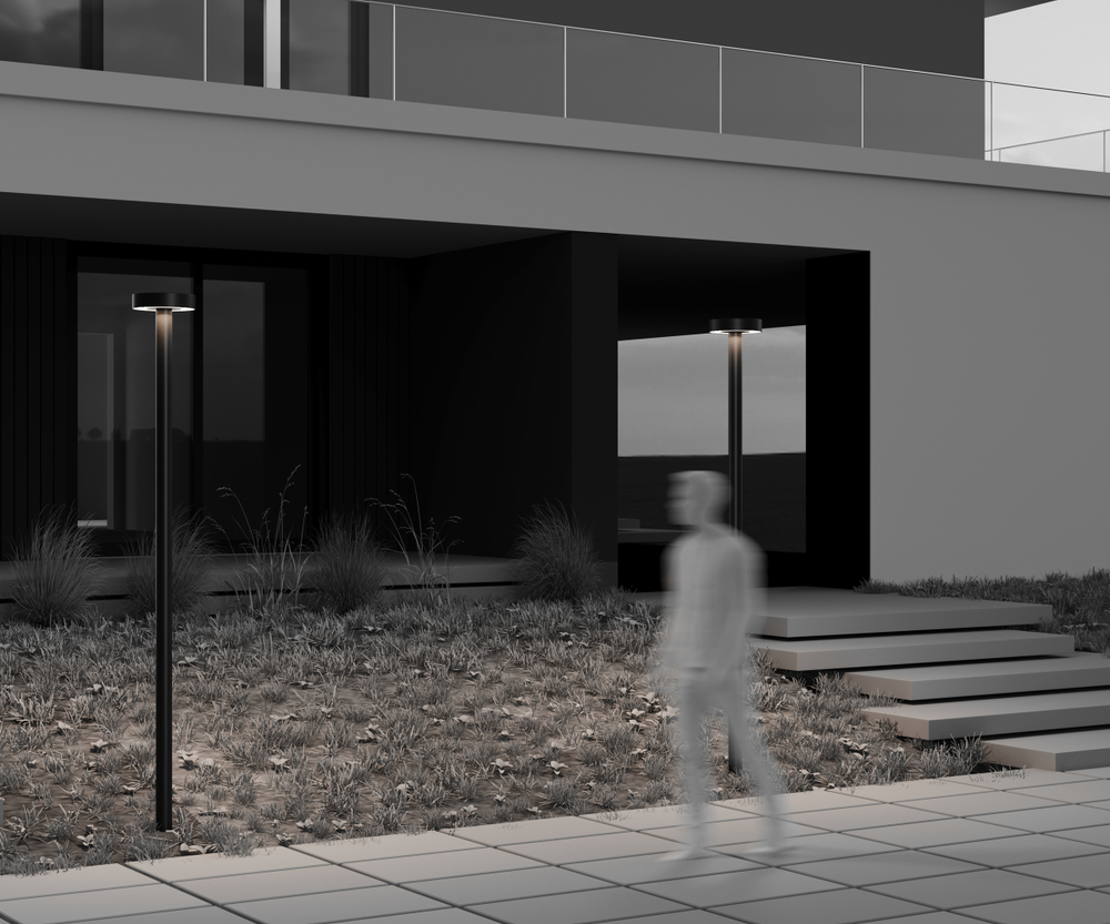 Садово-парковый светильник Outdoor O529FL-L30B3K