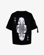 Футболка SS21 Won der Land Kimono Черная