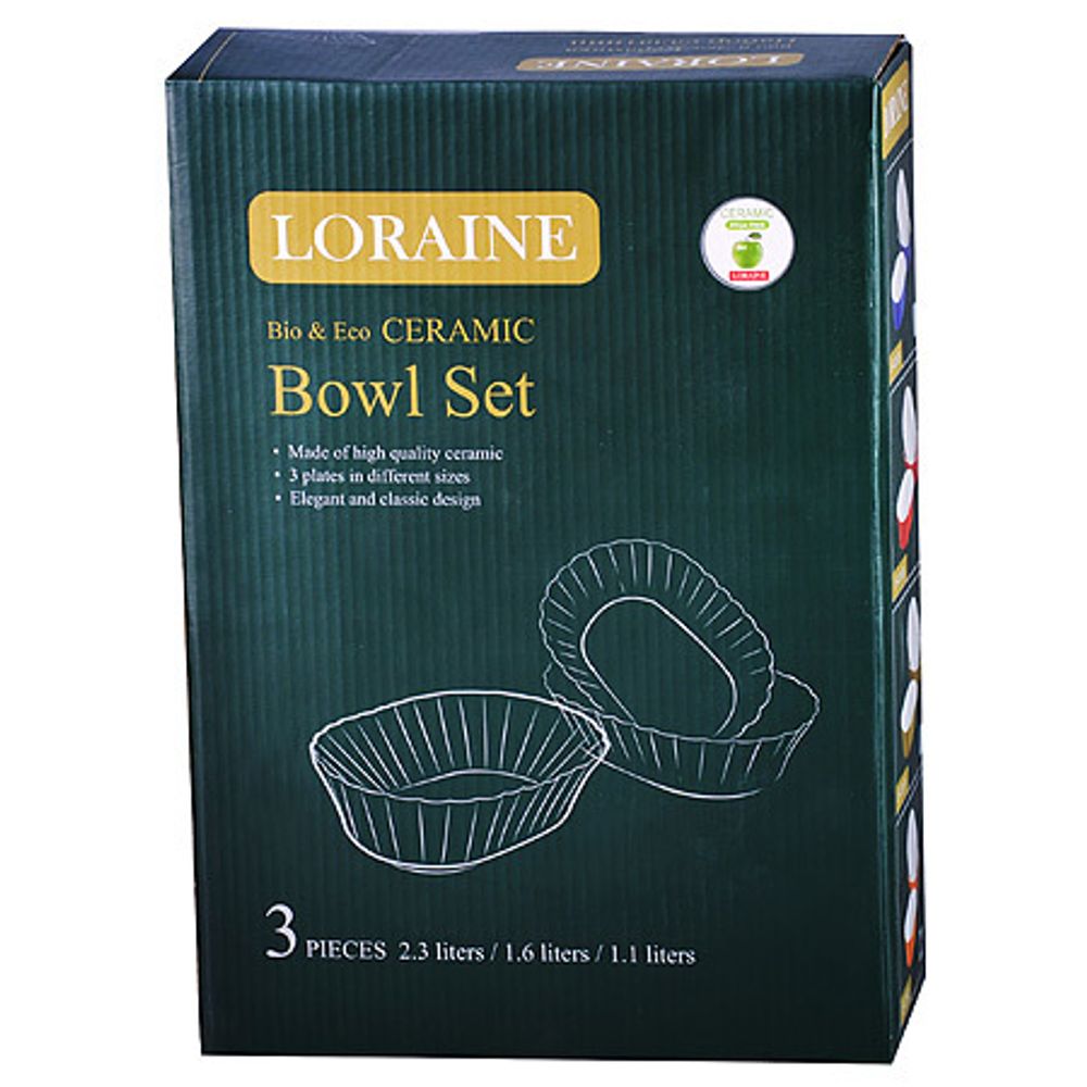 Набор салатниц Loraine 29580 3 шт.
