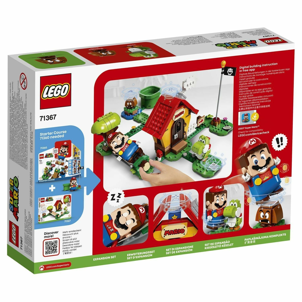 LEGO Super Mario: Дом Марио и Йоши 71367 — Mario's House & Yoshi — Лего Супер Марио