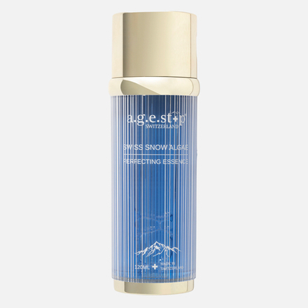 AGESTOP SWITZERLAND Swiss Snow Algae Essence Эссенция для сохранения влаги и сияния кожи, 120 мл