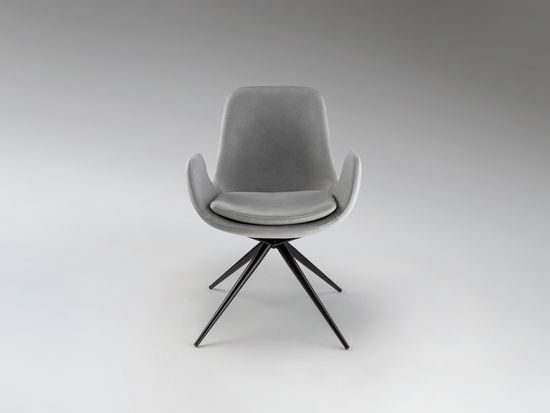 Zuna Кресло поворотное светло-серое