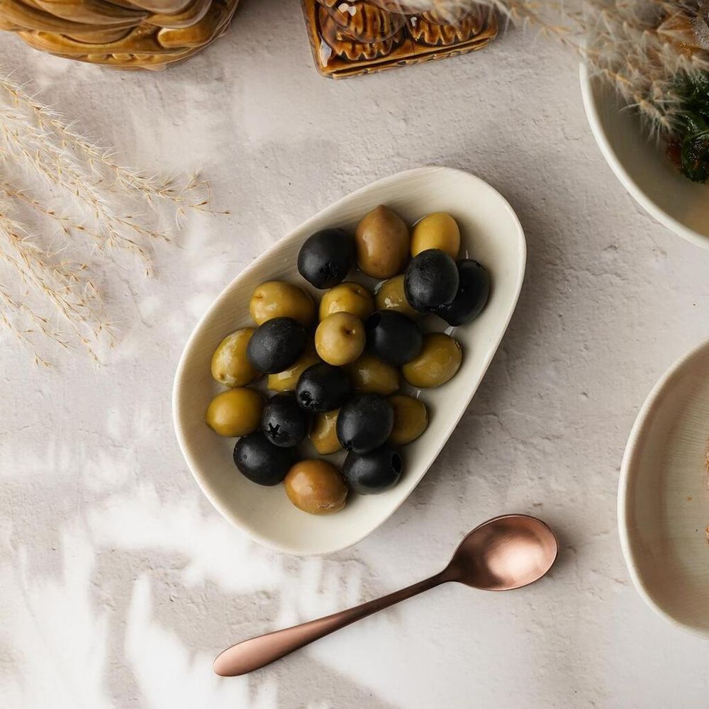 Блюдо овальное 16*10,5*3,2 см 140 мл Velho Island Ivory By Bone Innovation [6]