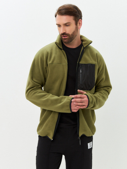 Флисовая толстовка unisex Eiger olive