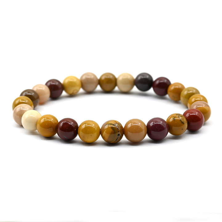 Браслет Яшма Мукаит шар 8 мм