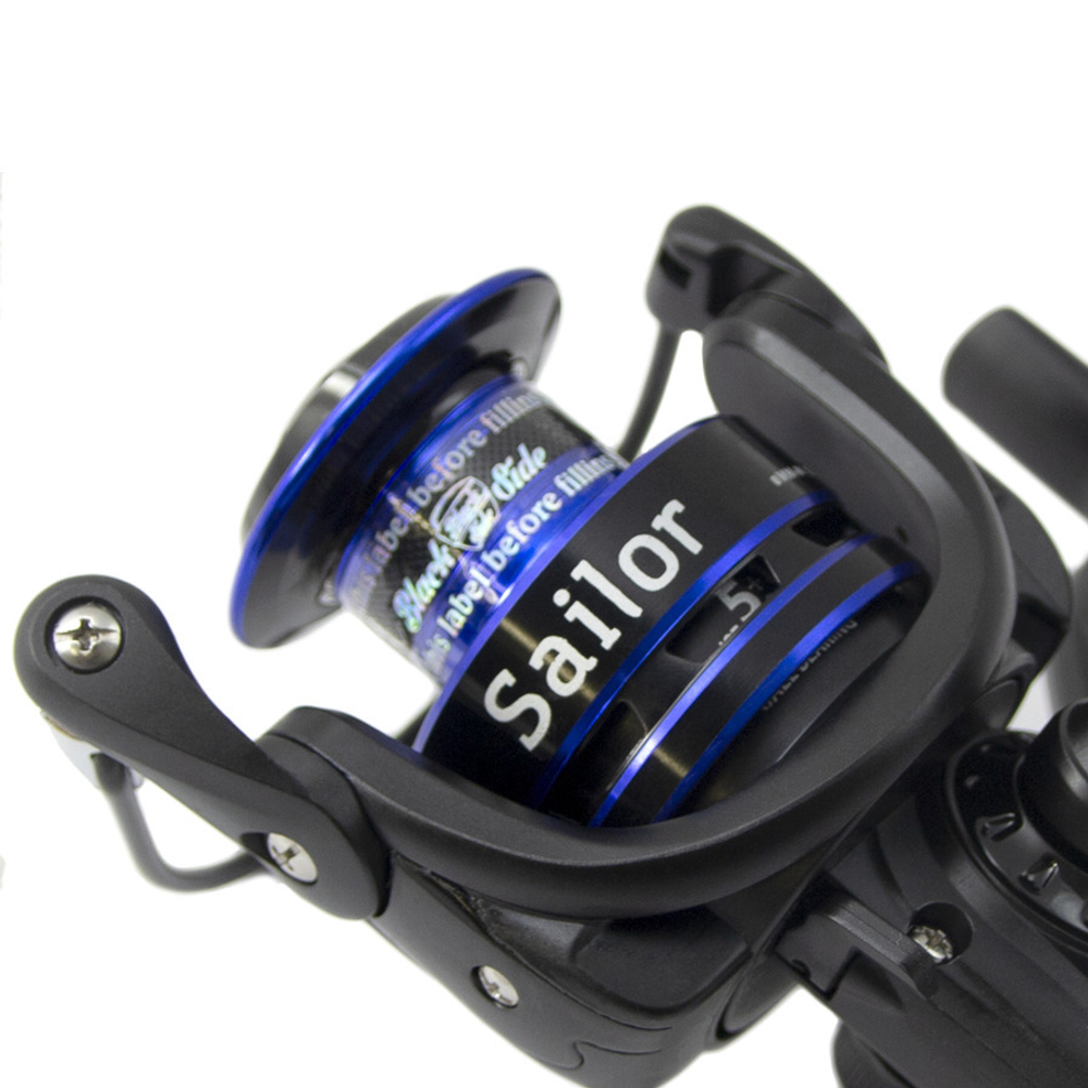 Катушка для рыбалки безынерционная Black Side Sailor RD  (5+1 подш.)