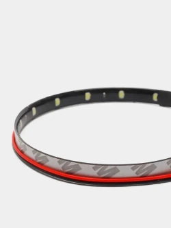 Светодиодная LED лента для автомобиля и дома IP65 12V 30см белая водонепроницаемая на самоклеющейся основе