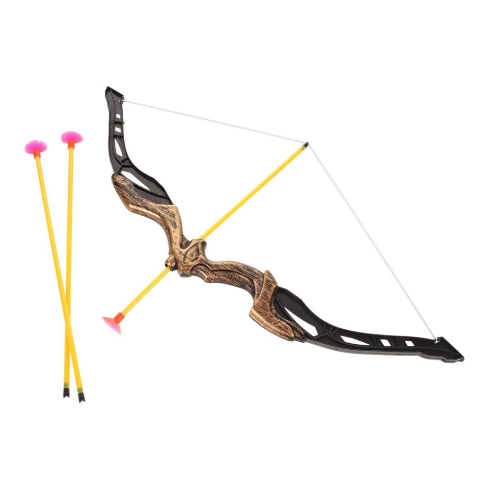 Лук со стрелами + пистолет с присосками, блистер 389-30