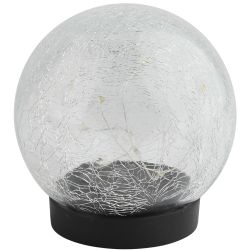 ERASF012-24 ЭРА Садовый светильник Шар на солнечной батарее, 15 LED 15 cм | Садовые декоративные светильники