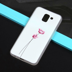 Чехол ТПУ с цветами для Samsung Galaxy J6 (2018), 010774