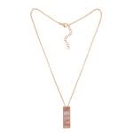 Колье Fiore Luna Пирамида SHELL ROSE BP02788-8 R/RG