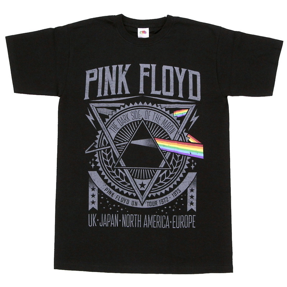 Футболка Pink Floyd On Tour 1972-1973 (296)