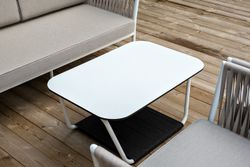 "Касабланка" лаунж-зона плетеная из роупа 4-местная, цвет бежевый