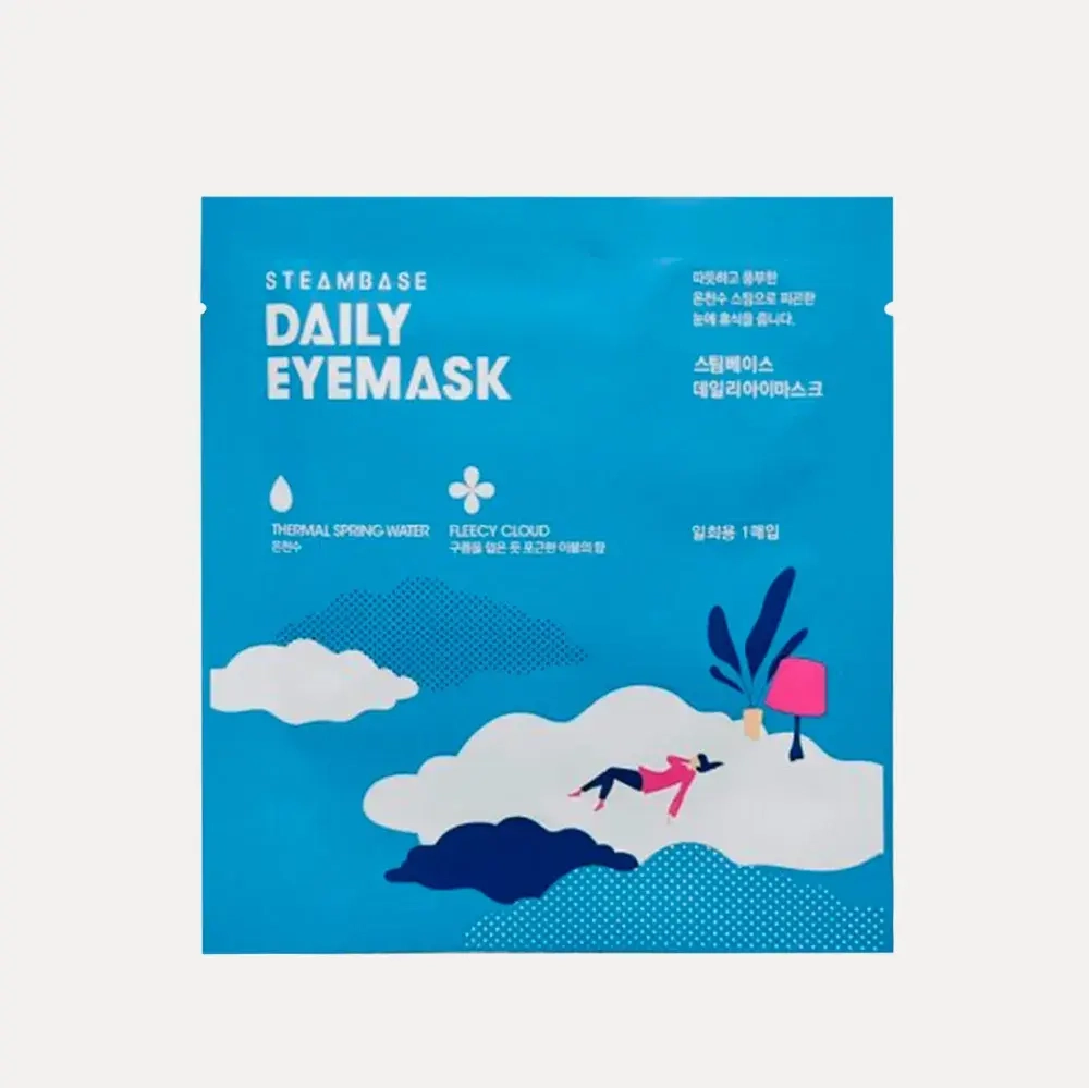 STEAMBASE Маска паровая для глаз Мягкий закат Daily Eye Mask Fleecy Cloud (50 г)
