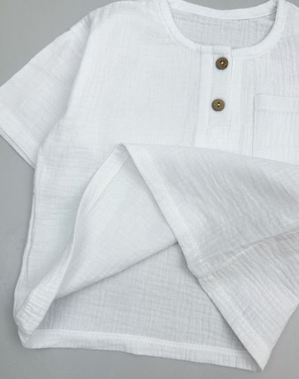 Комплект муслиновый, Белый